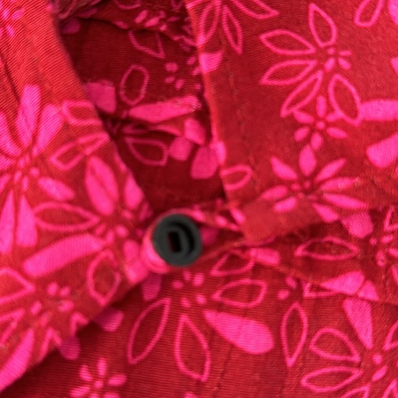 FREE PEOPLE Jessie MIDI Dress Pink Floral Flowy Puff Sleeves Size 4 Like New! - Picture 10 of 10